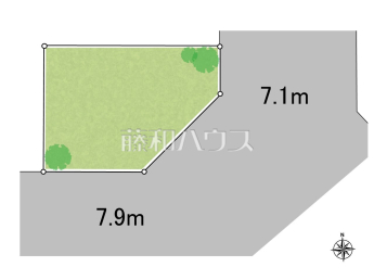 杉並区下井草5丁目　全1区画　宅地分譲物件画像