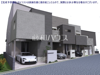 練馬区東大泉3丁目　全4棟　新築分譲住宅物件画像