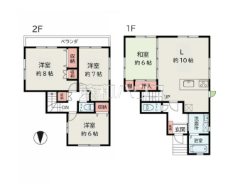 新座市野火止8丁目　中古戸建物件画像