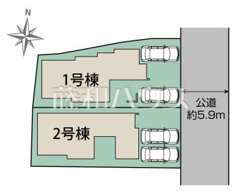 福岡市早良区飯倉4丁目　全2棟　新築分譲住宅物件画像