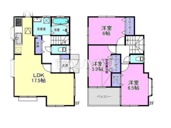 東大和市芋窪1丁目　中古戸建物件画像