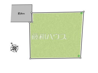 練馬区中村北2丁目　全1区画　宅地分譲物件画像