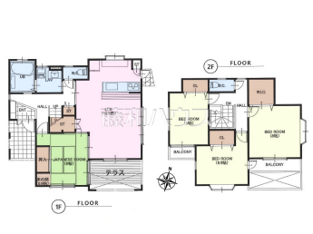 八王子市下柚木　中古戸建て物件画像