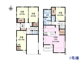 中野区江古田4丁目　全1棟　新築分譲住宅物件画像