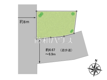 杉並区上井草2丁目　全1区画　宅地分譲物件画像