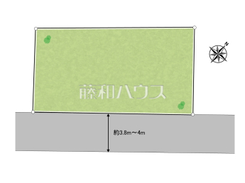 調布市上石原1丁目　全1区画　宅地分譲物件画像