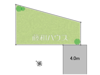 調布市佐須町3丁目　全1区画　宅地分譲物件画像