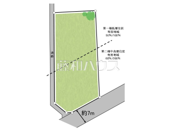 清瀬市中里6丁目　全1区画　宅地分譲物件画像
