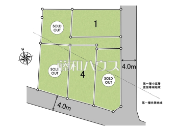 所沢市星の宮２丁目　全５棟　新築分譲住宅物件画像