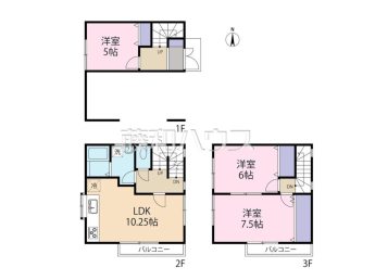 新座市栗原5丁目　中古戸建物件画像