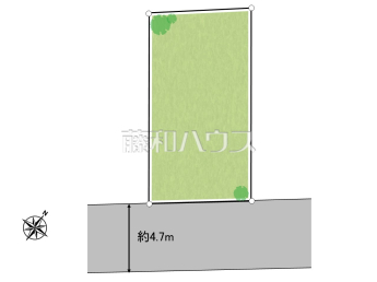 稲城市百村　全1区画　宅地分譲物件画像