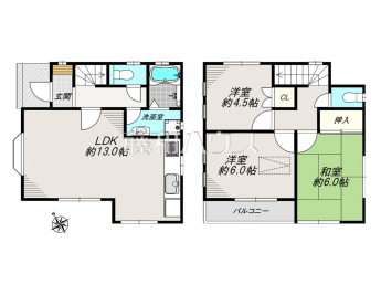 府中市新町　中古戸建て物件画像