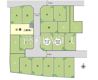 新座市石神4丁目　全18区画　建築条件付き売地物件画像