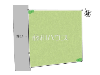 多摩市桜ヶ丘3丁目　全1区画　宅地分譲物件画像