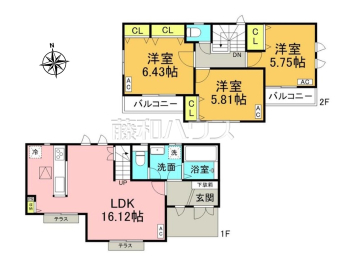 三鷹市野崎3丁目　中古戸建物件画像
