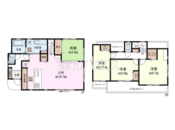 ふじみ野市上福岡4丁目　全1棟　新築分譲住宅物件画像