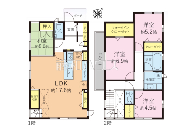 八王子市西片倉3丁目　中古戸建て物件画像