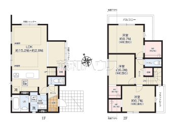 稲城市矢野口　全1棟　新築分譲住宅物件画像