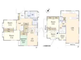 和光市新倉1丁目　中古戸建物件画像