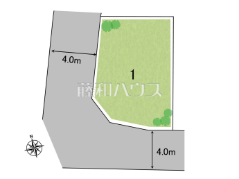 調布市西つつじケ丘4丁目　全1区画　宅地分譲物件画像
