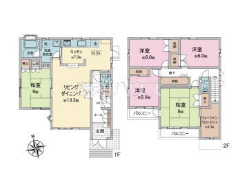 練馬区谷原2丁目　中古戸建て物件画像