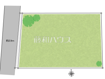 昭島市朝日町5丁目　全1区画　宅地分譲物件画像