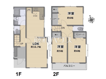 杉並区荻窪1丁目　中古戸建て物件画像
