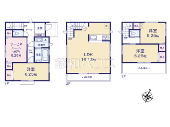 新座市新堀3丁目　全1棟　新築分譲住宅物件画像