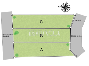 杉並区阿佐谷北3丁目　全3区画　宅地分譲物件画像