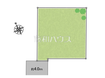 小平市学園西町1丁目　全1区画　建築条件付売地物件画像