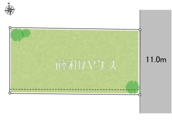 三鷹市下連雀1丁目　全1区画　宅地分譲物件画像