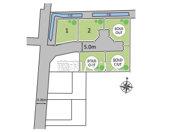 国分寺市並木町1丁目　全5区画　建築条件付売地物件画像