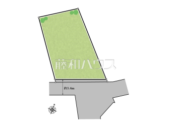 練馬区桜台2丁目　全1区画　宅地分譲物件画像