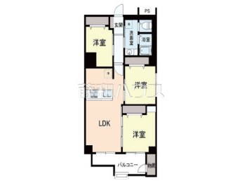 京王北野マンション　D棟物件画像