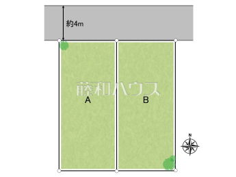 武蔵野市境南町2丁目　全2区画　宅地分譲物件画像