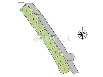 所沢市大字上安松　全8区画　宅地分譲物件画像