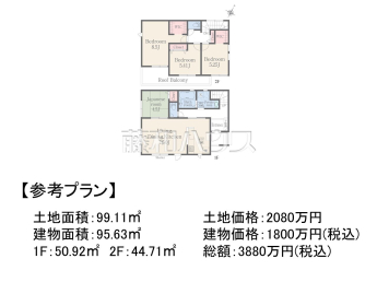 志木市中宗岡3丁目　全1区画　建築条件付売地物件画像