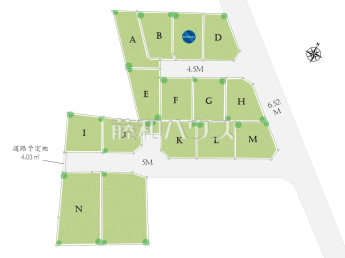 府中市南町6丁目　全14区画　宅地分譲物件画像