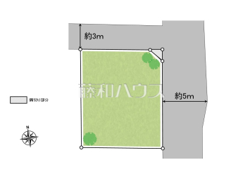 三鷹市下連雀2丁目　全1区画　宅地分譲物件画像