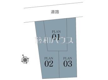 福岡市南区長住6丁目　全3棟　新築分譲住宅物件画像