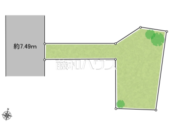 日野市新町3丁目　全1区画　宅地分譲物件画像