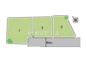 稲城市坂浜4丁目　全3棟　新築分譲住宅物件画像