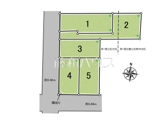 小平市学園東町2丁目　全5棟　新築分譲住宅物件画像