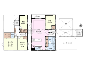 練馬区下石神井1丁目　全1棟　新築分譲住宅物件画像