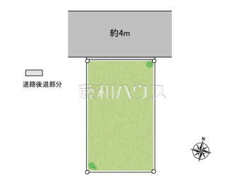 練馬区東大泉1丁目　全1区画　建築条件付き売地物件画像