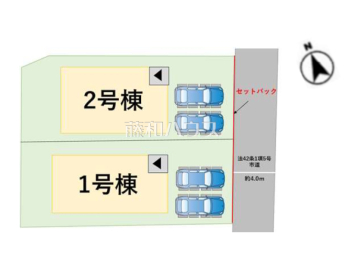福岡市城南区堤1丁目　全2棟　新築分譲住宅物件画像