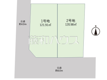 福岡市東区八田3丁目　全2区画　宅地分譲物件画像