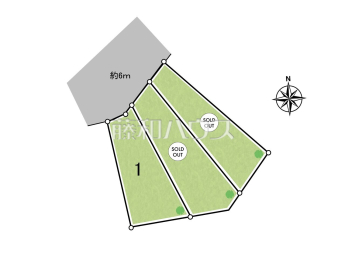 春日井市中央台7丁目　全3区画／1号地　宅地分譲物件画像