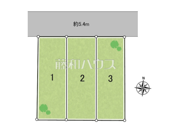 小平市学園西町2丁目　全3棟　新築分譲住宅物件画像