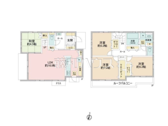 立川市幸町4丁目　中古戸建物件画像